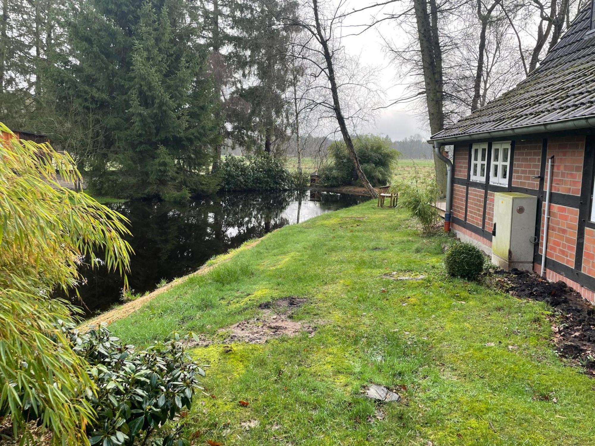 Haus Am Teich Appartement Worpswede Buitenkant foto